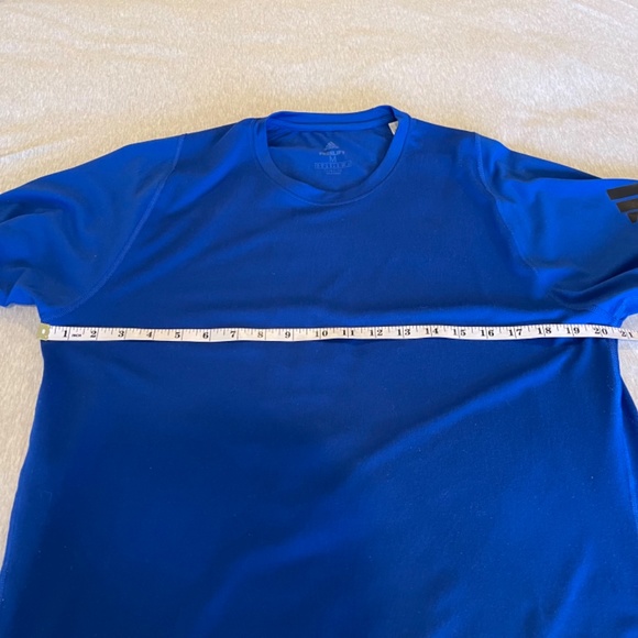 🌹2 for $20🌹NWOT. Adidas Men's Freelift Climalite T-shirt In Royal Blue. Size M - Picture 12 of 13